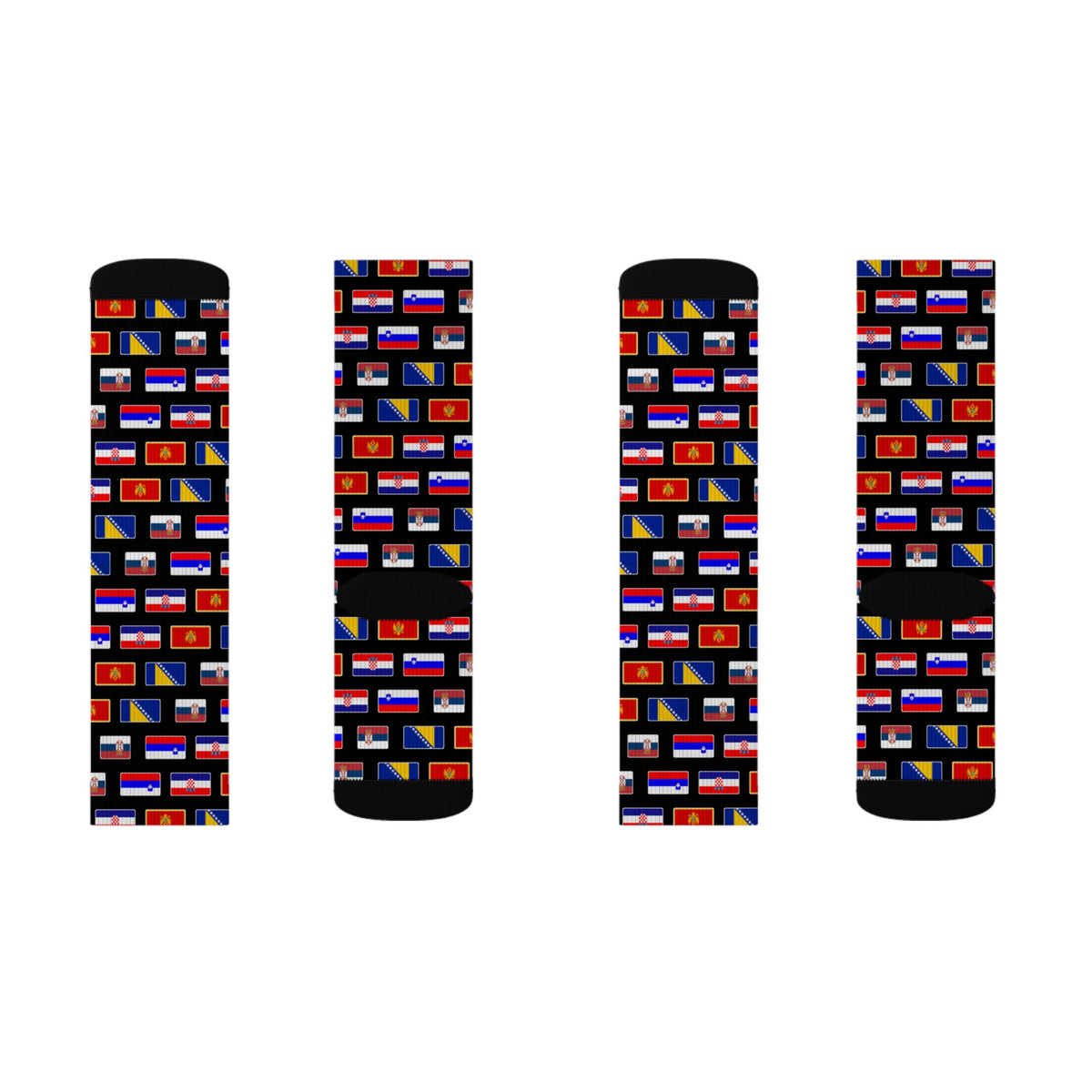 Adriatic North Mission Flag Socks