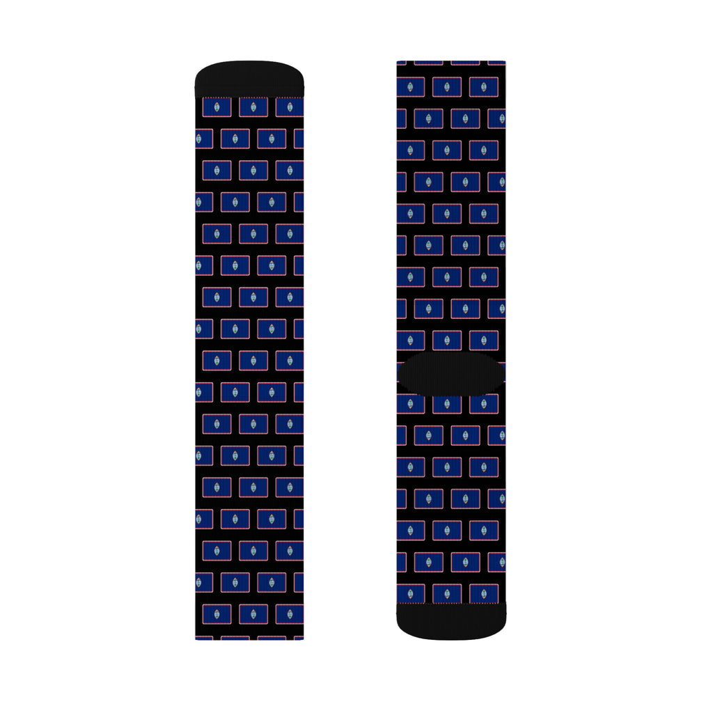 Guam Mission Flag Socks