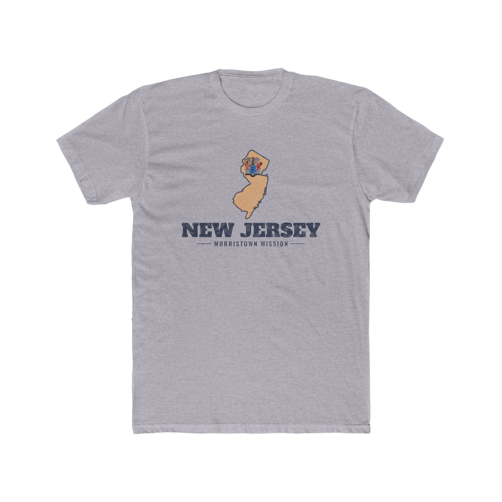 New Jersey Morristown Mission Flag Map Shirt