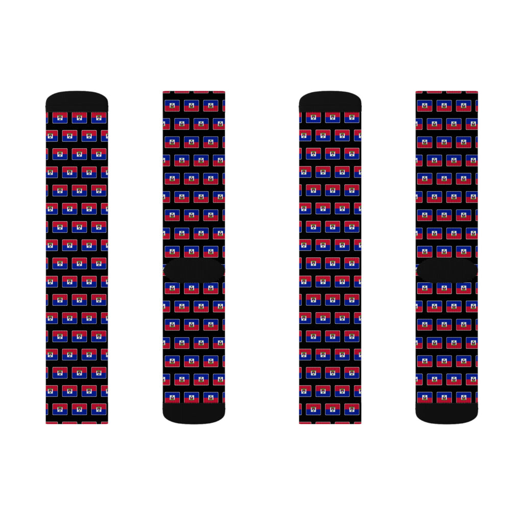 Haiti Mission Flag Socks