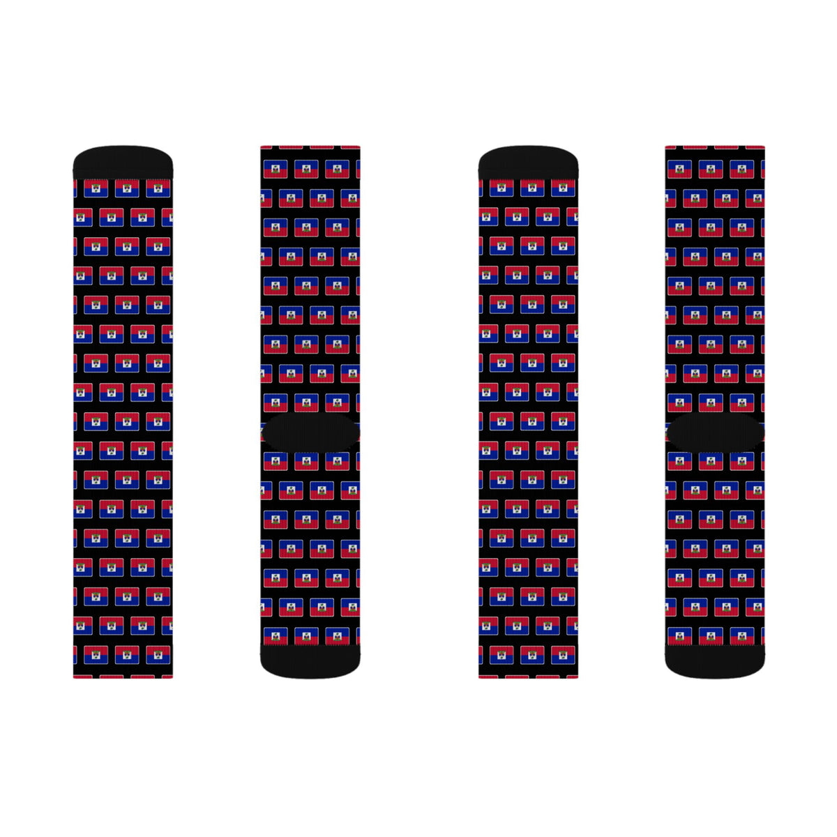 Haiti Mission Flag Socks