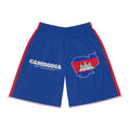 Cambodia Phnom Penh East Mission Basketball Shorts, front view