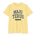 Press Forward shirt in Indonesian on Banana Cream: “MAJU TERUS”, 2 Nefi 31:20
