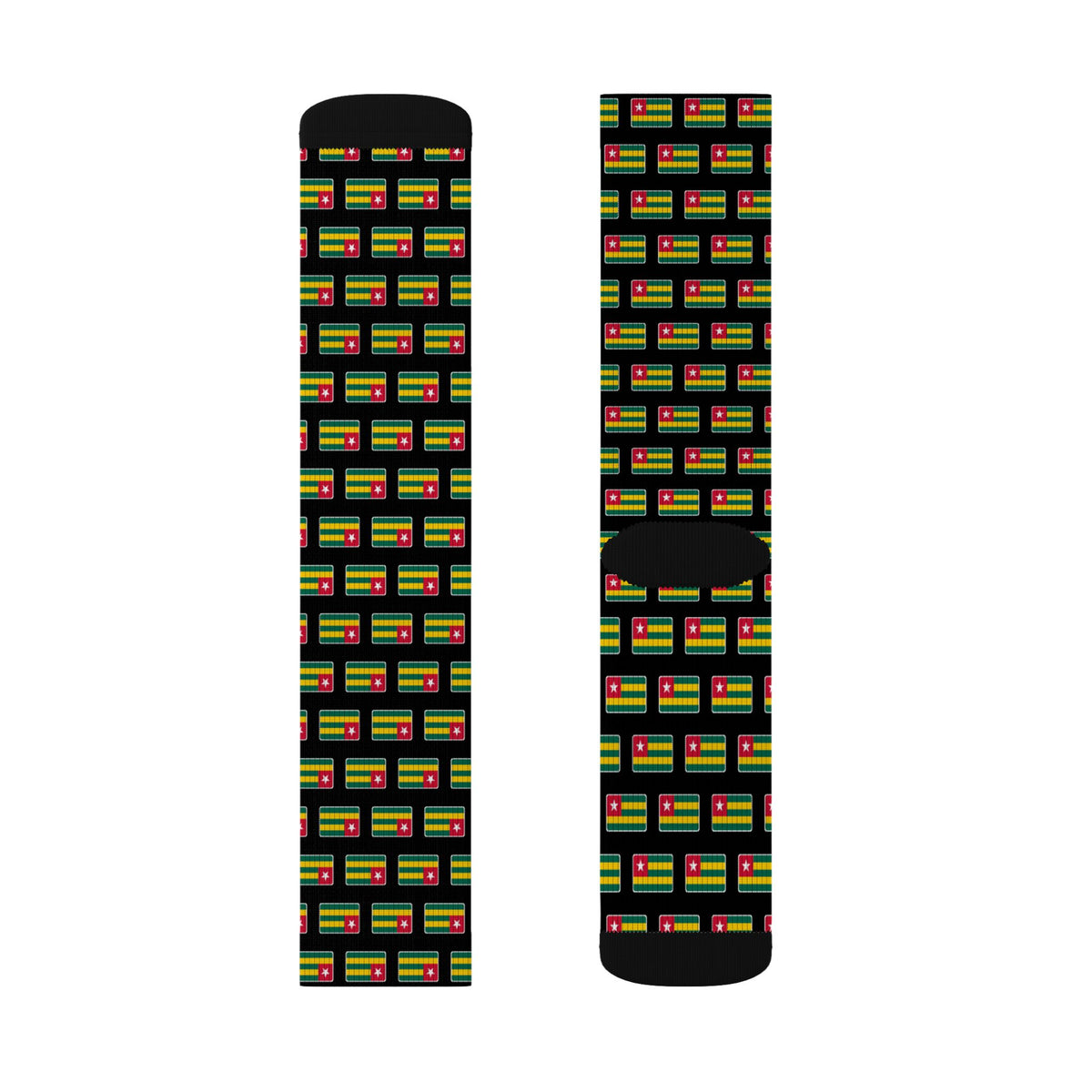 Togo Mission Flag Socks
