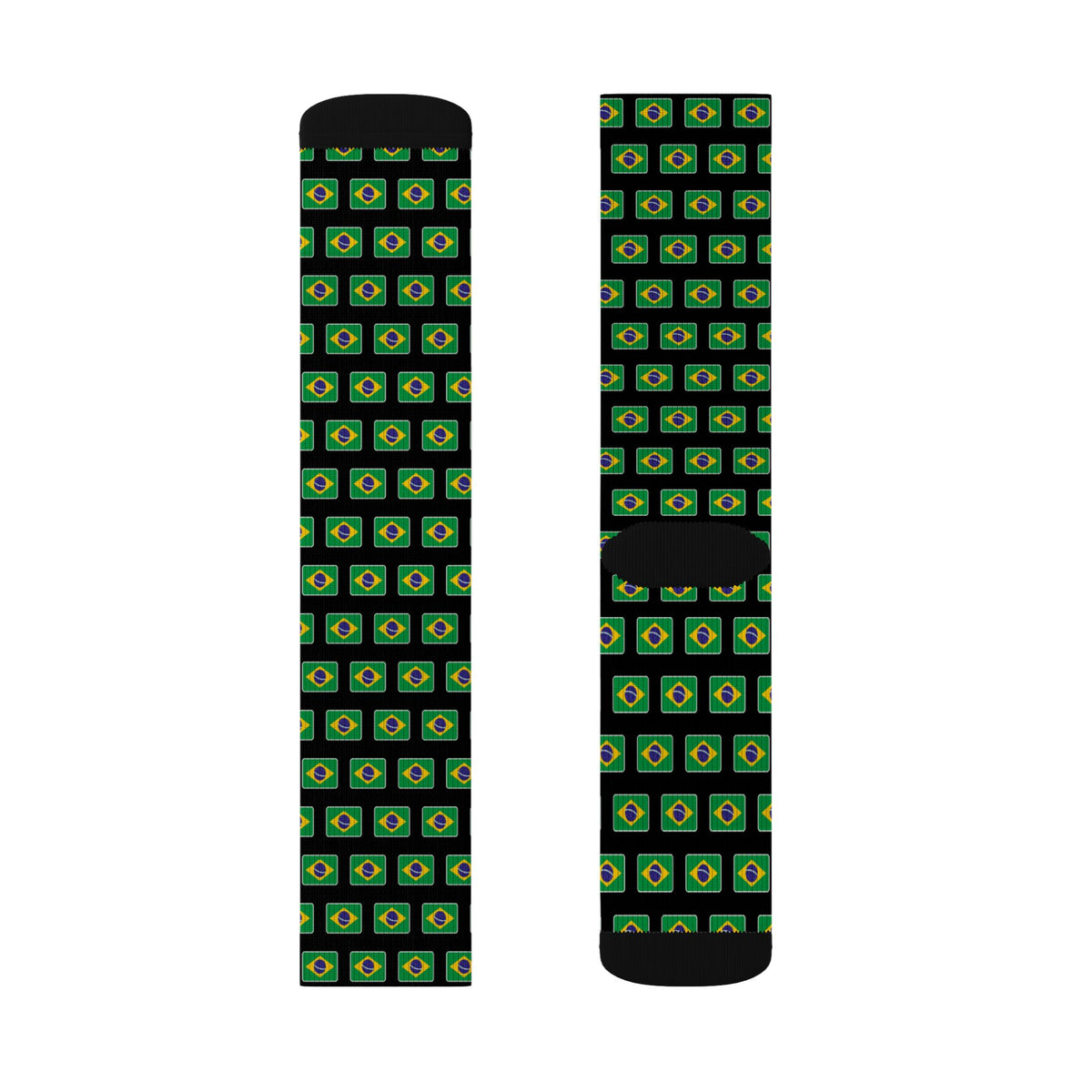 Brazil Curitiba Mission Flag Socks