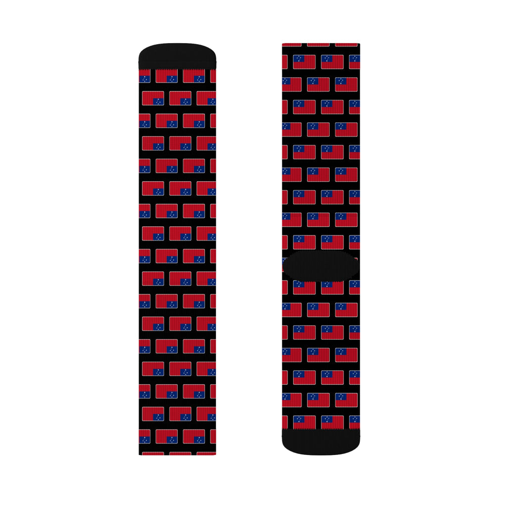 Samoa Mission Flag Socks