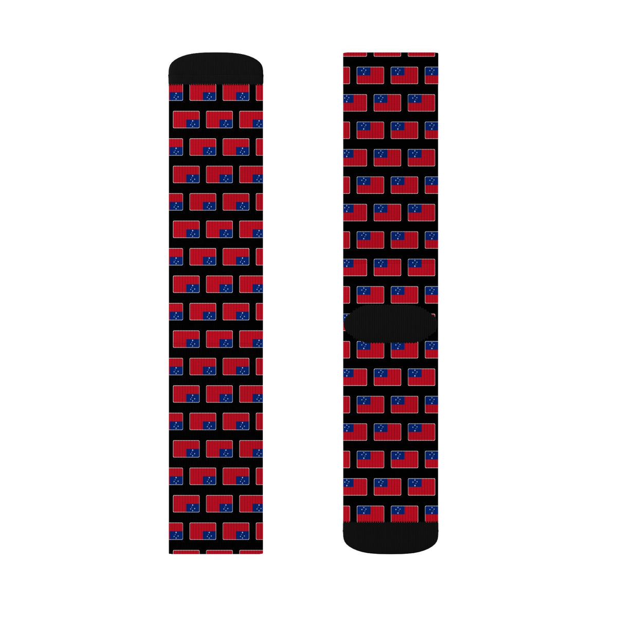 Samoa Mission Flag Socks