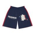 France Paris North Mission Basketball Shorts, front view
