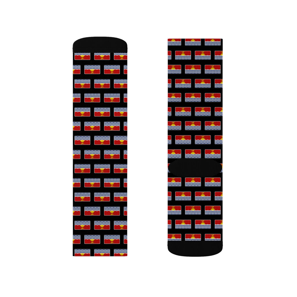 Kiribati Mission Flag Socks