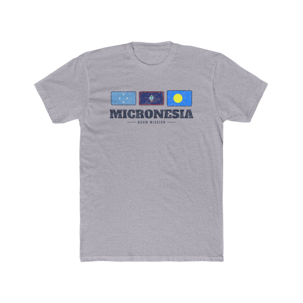 Micronesia Guam Mission Flag Map Shirt