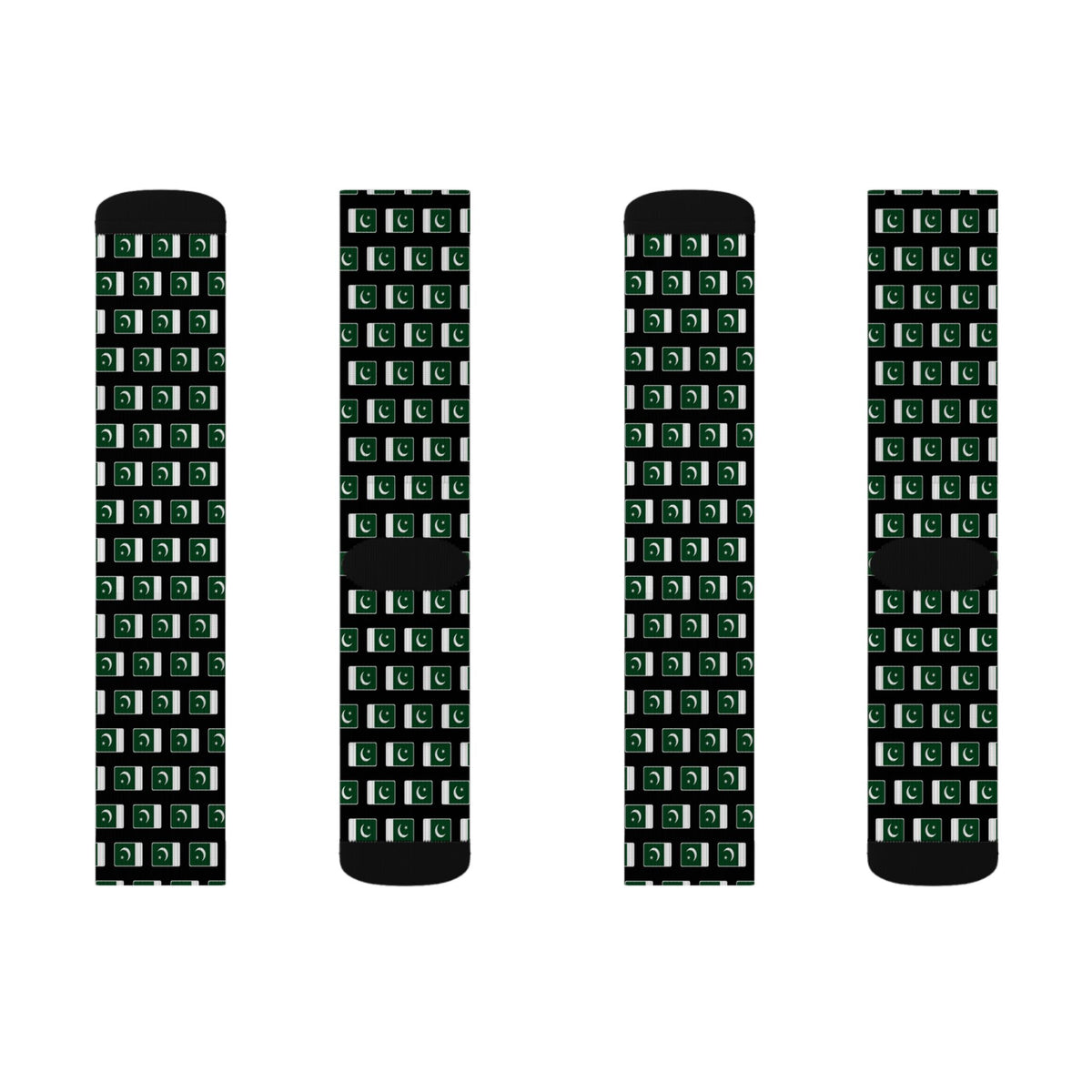 Pakistan Mission Flag Socks