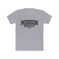 Uruguay Salto Mission T-Shirt in Heather Grey, front view