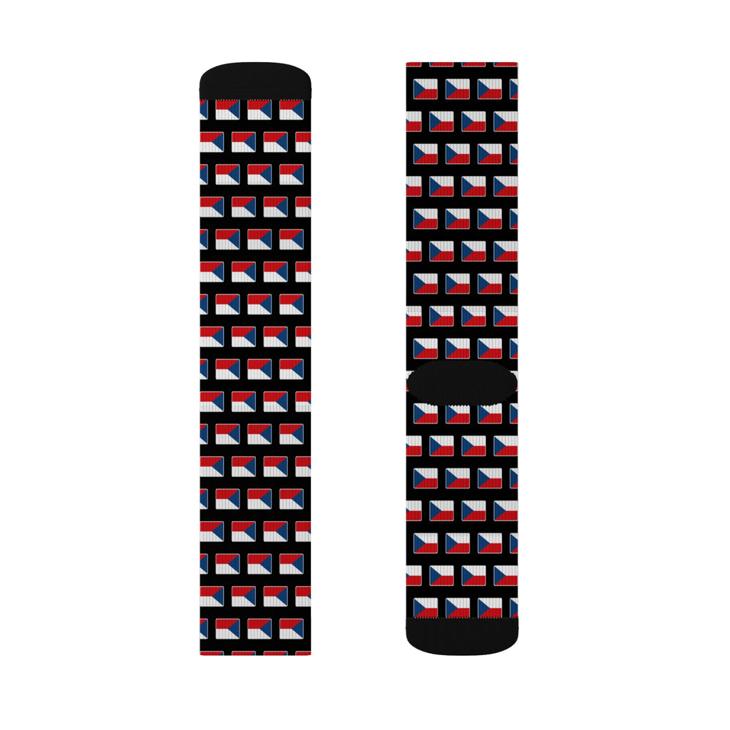 Czech Republic Mission Flag Socks