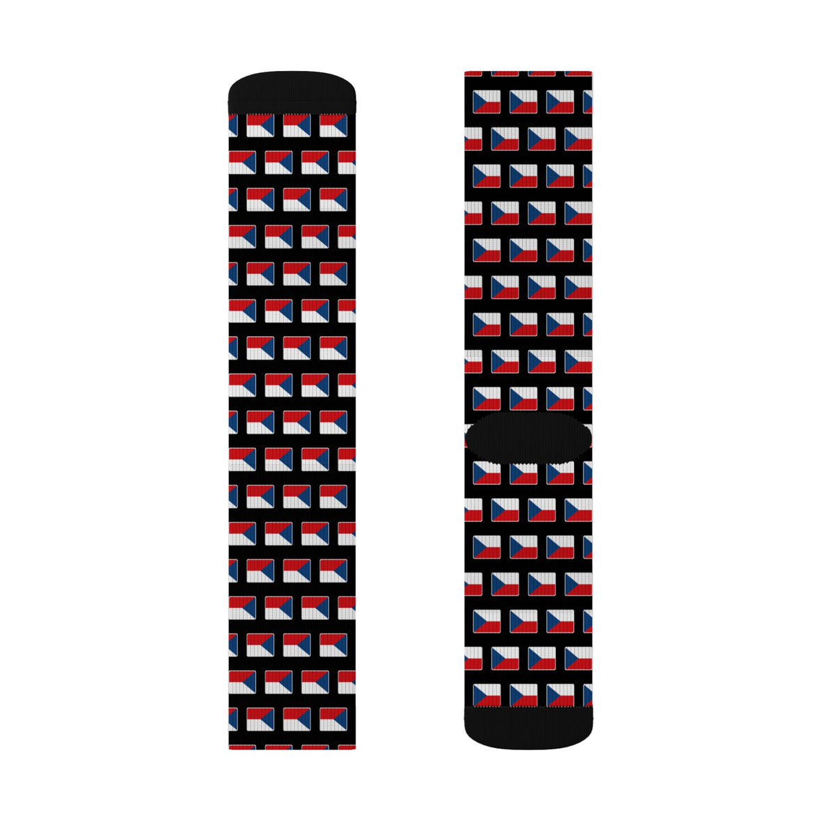 Czech Republic Mission Flag Socks