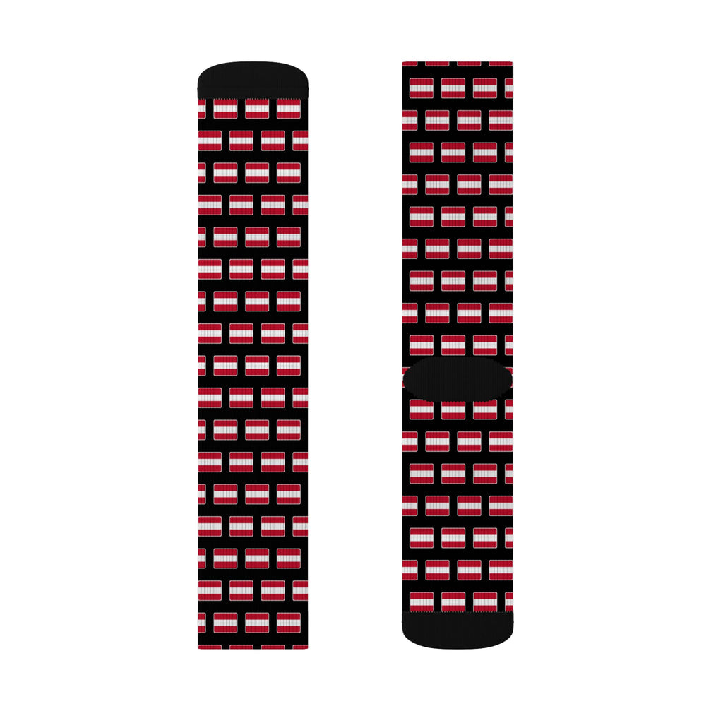 Austria Mission Flag Socks