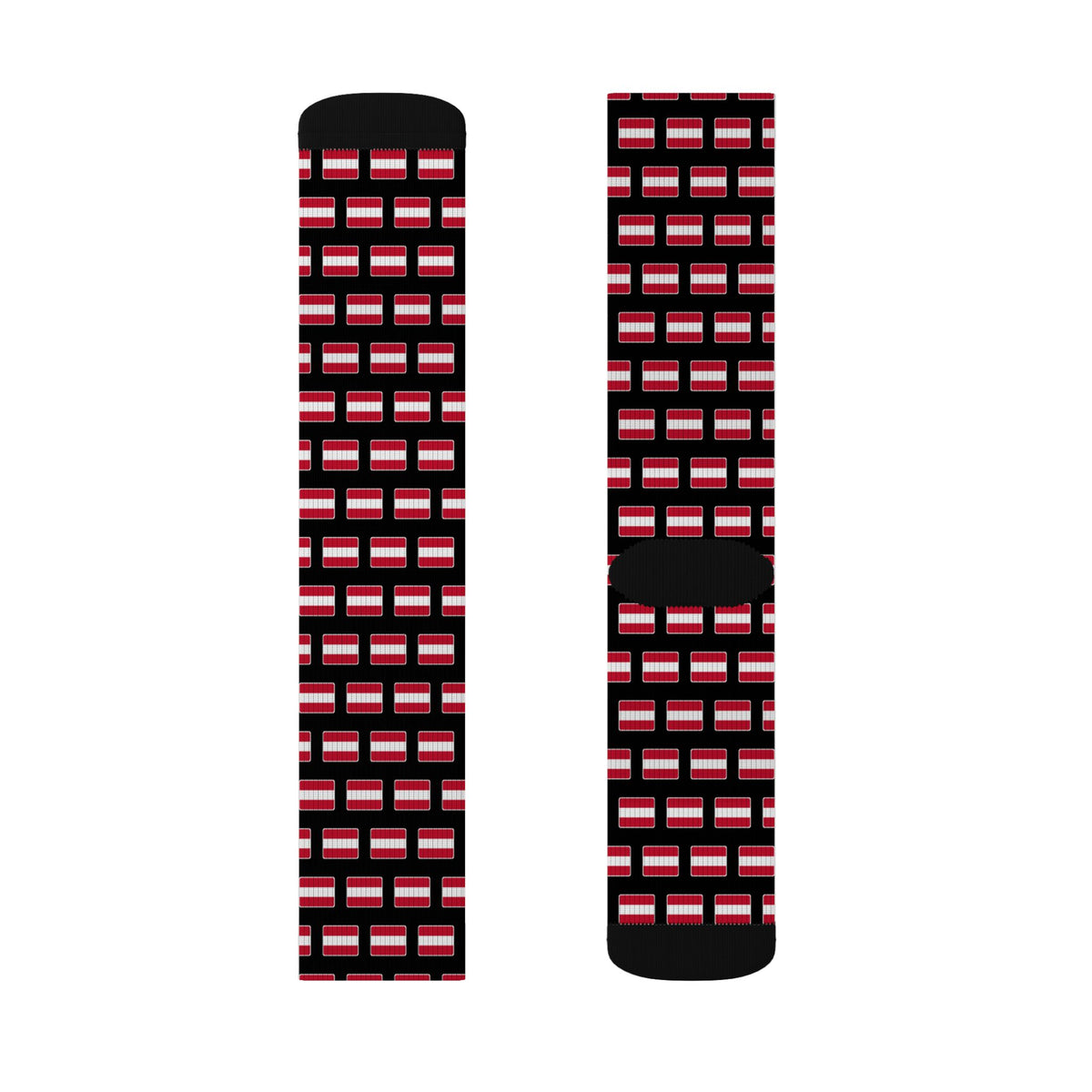 Austria Mission Flag Socks