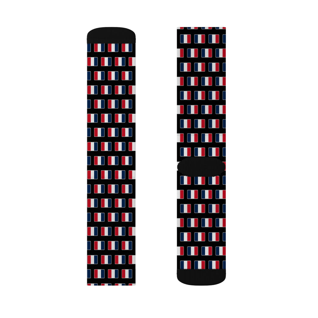 France Mission Flag Socks