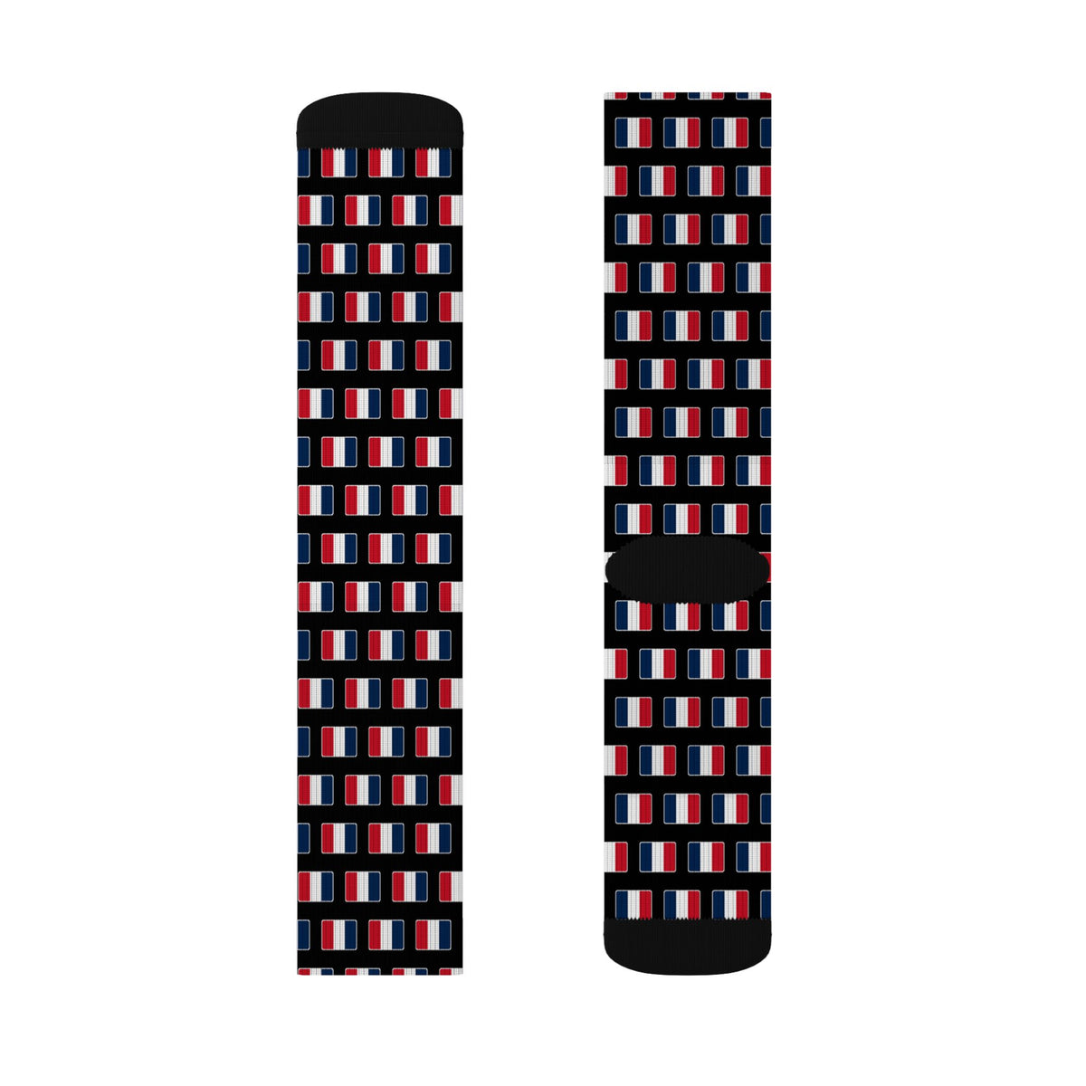 France Mission Flag Socks