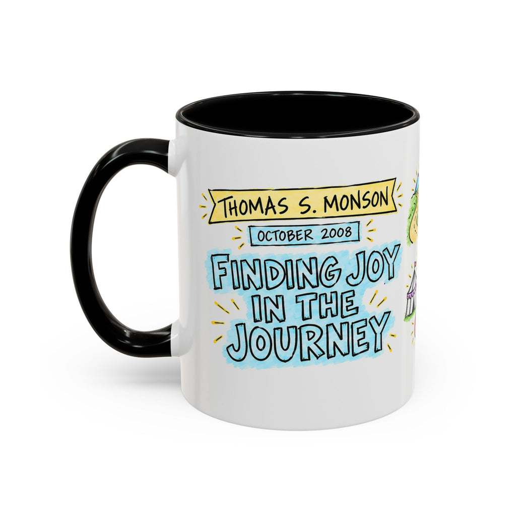 Finding Joy in the Journey Sketch Note Mug — Thomas S. Monson