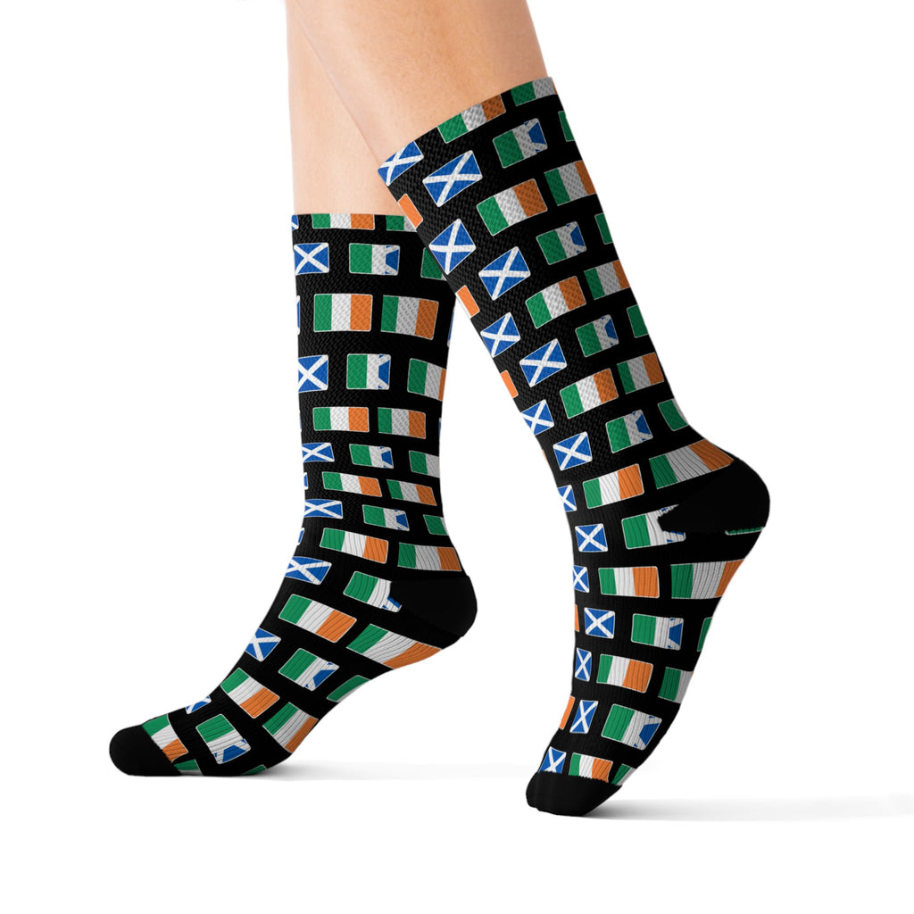 Scotland/Ireland Mission Flag Socks