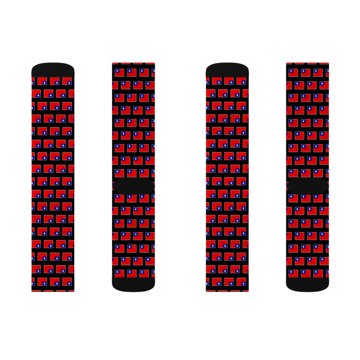 Taiwan Mission Flag Socks
