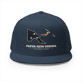 Papua New Guinea Port Moresby Mission Flag Map Trucker Hat