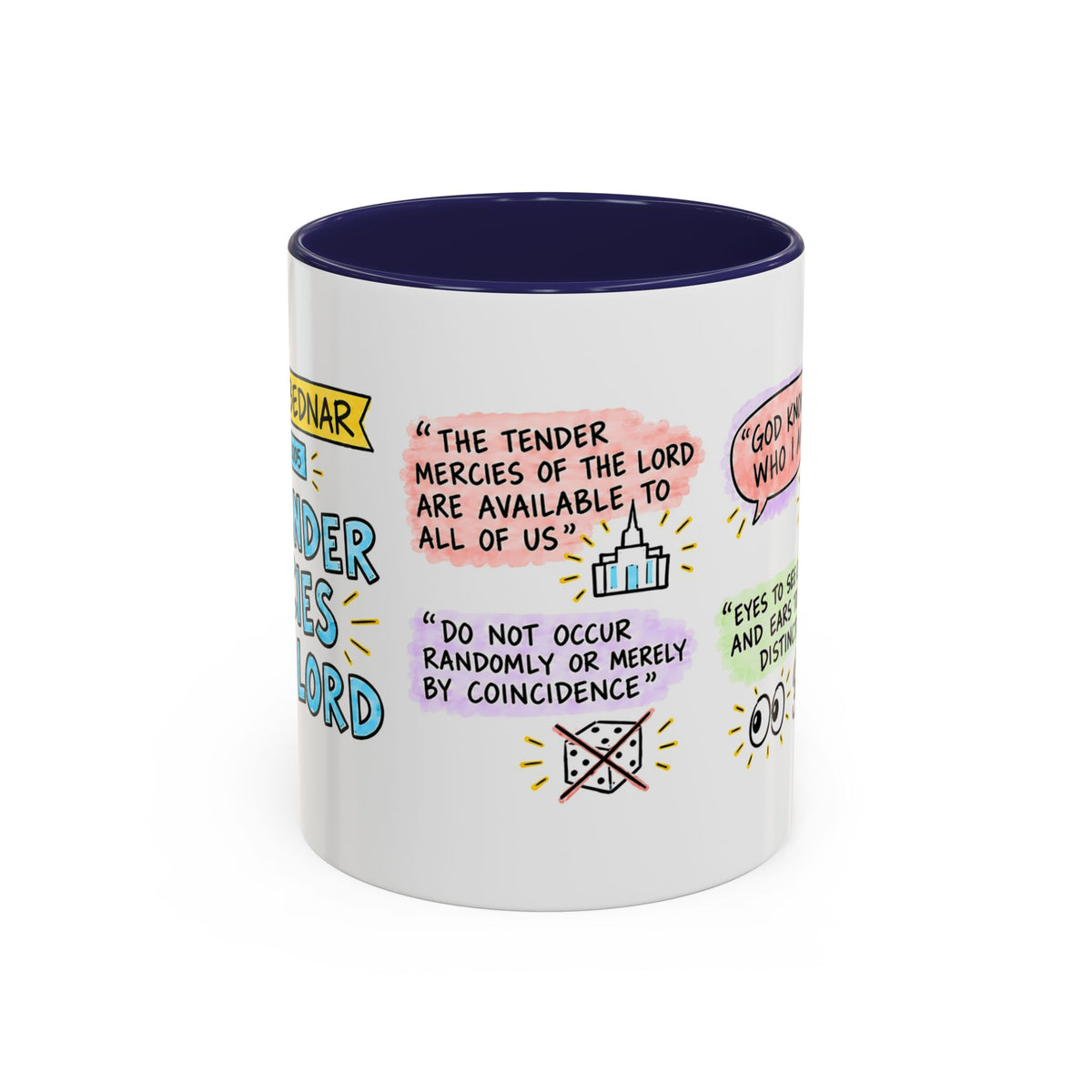 The Tender Mercies of the Lord Sketch Note Mug — David A. Bednar