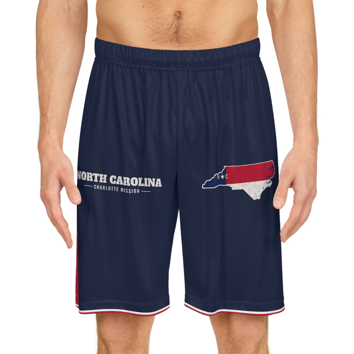 North Carolina Charlotte Mission Basketball Shorts