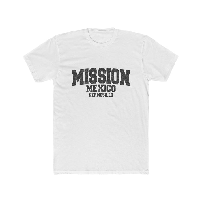 Mexico Hermosillo Mission T-Shirt in Solid White, front view