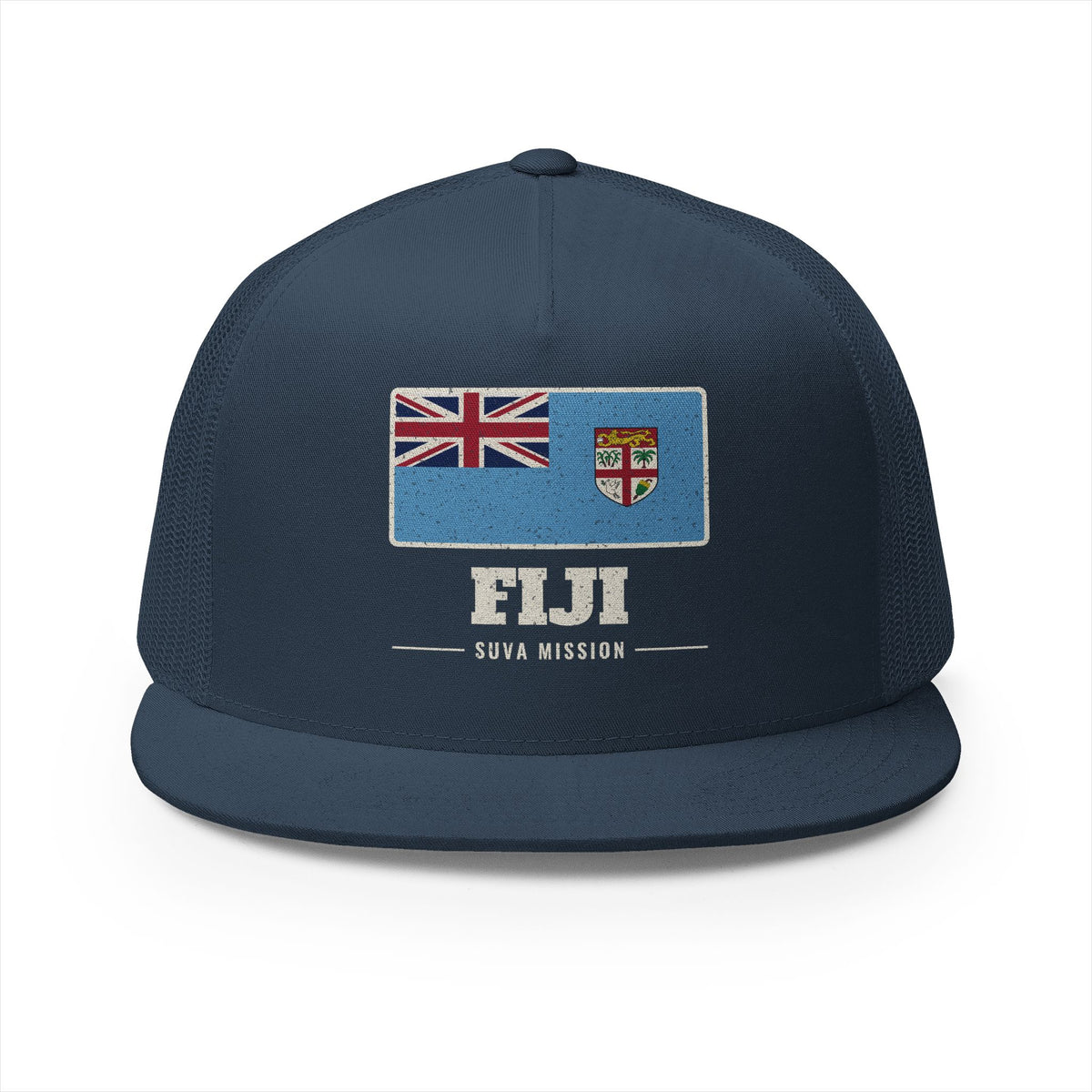 Fiji Suva Mission Flag Map Trucker Hat