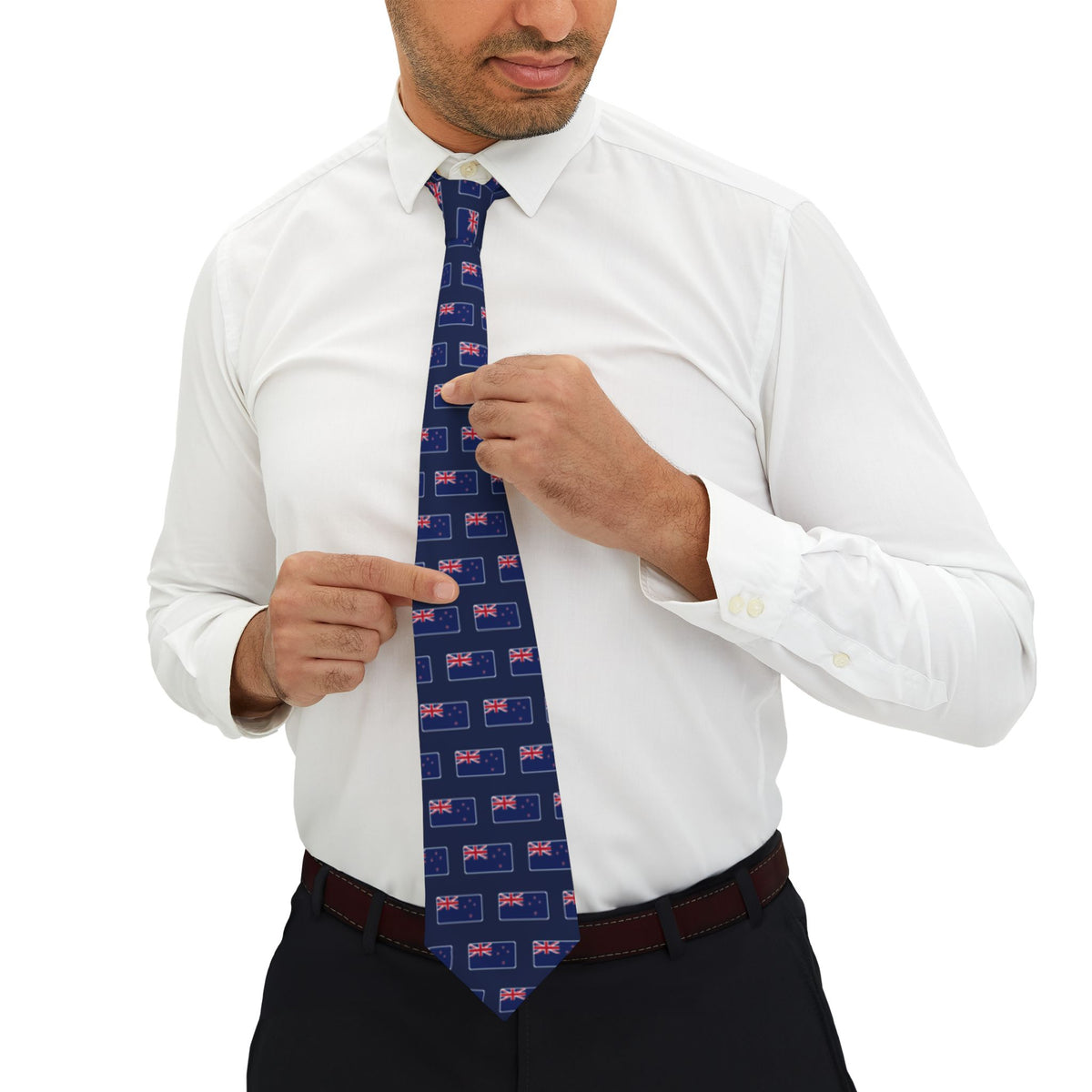 New Zealand Mission Flag Tie