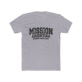 Argentina Buenos Aires East Mission T-Shirt in Heather Grey, front view