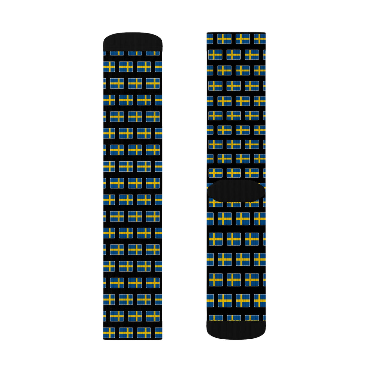 Sweden Mission Flag Socks