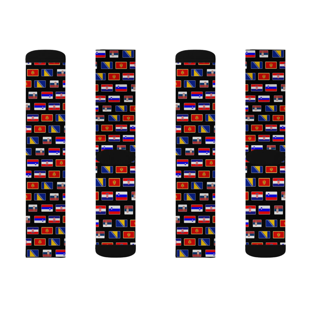 Adriatic North Mission Flag Socks