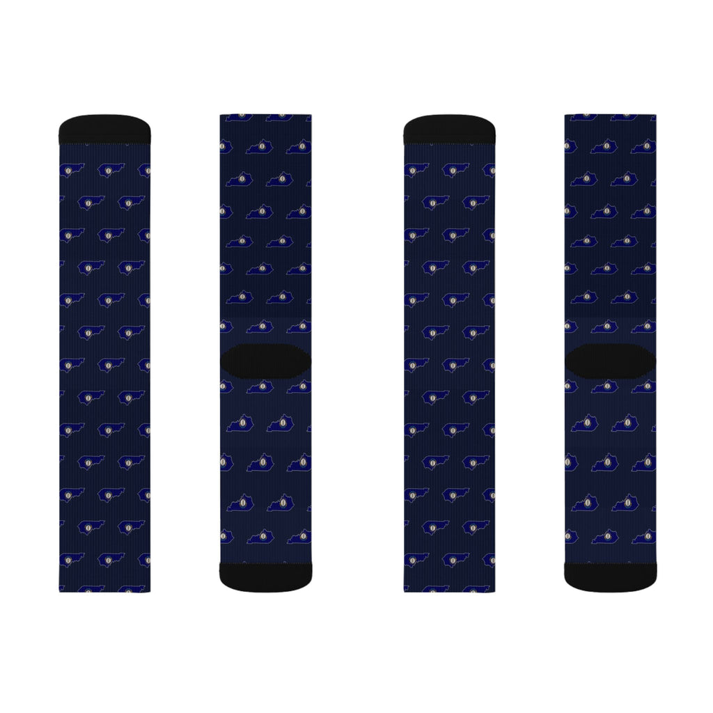 Kentucky Mission Flag Map Socks