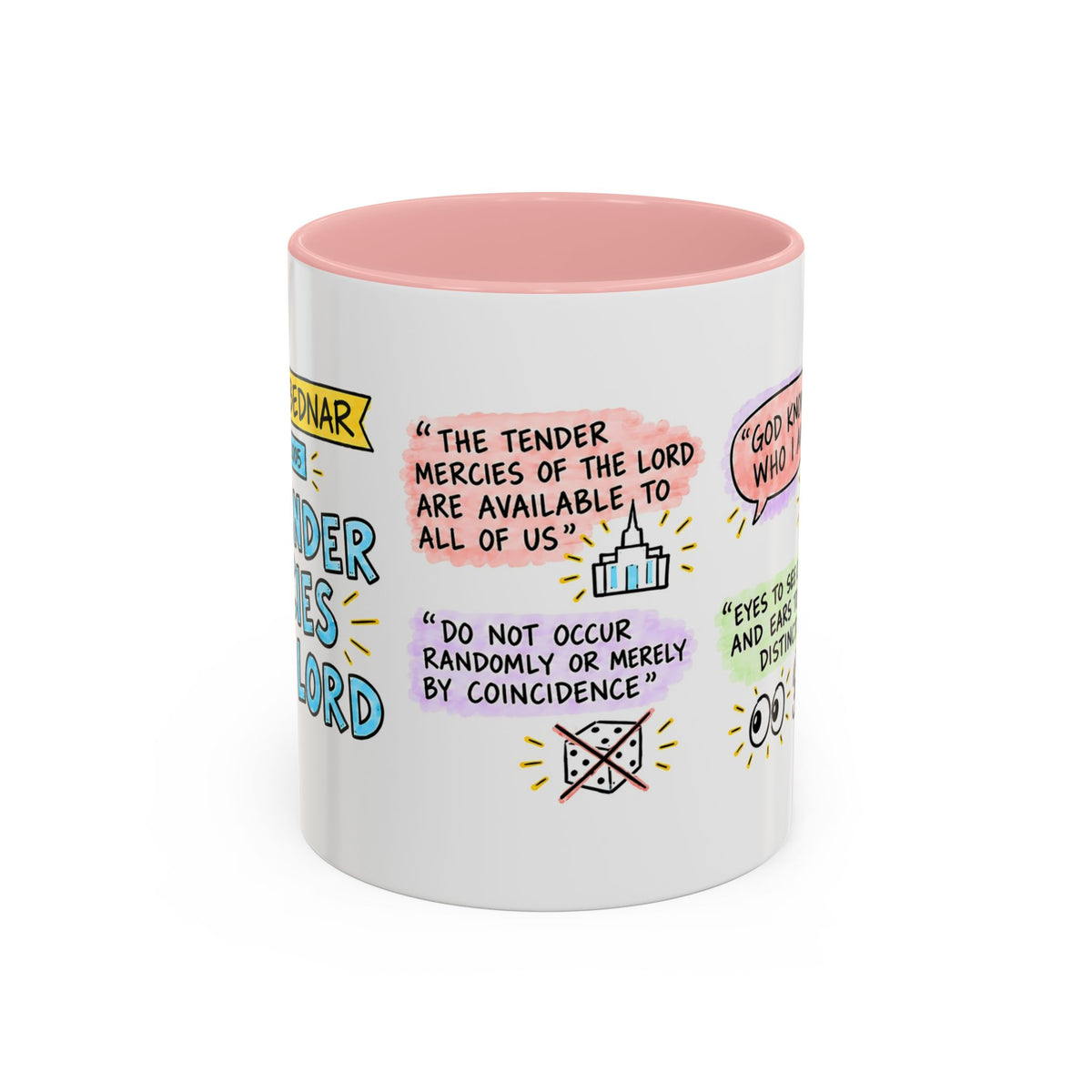 The Tender Mercies of the Lord Sketch Note Mug — David A. Bednar