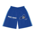 New York New York City Mission Basketball Shorts, front view
