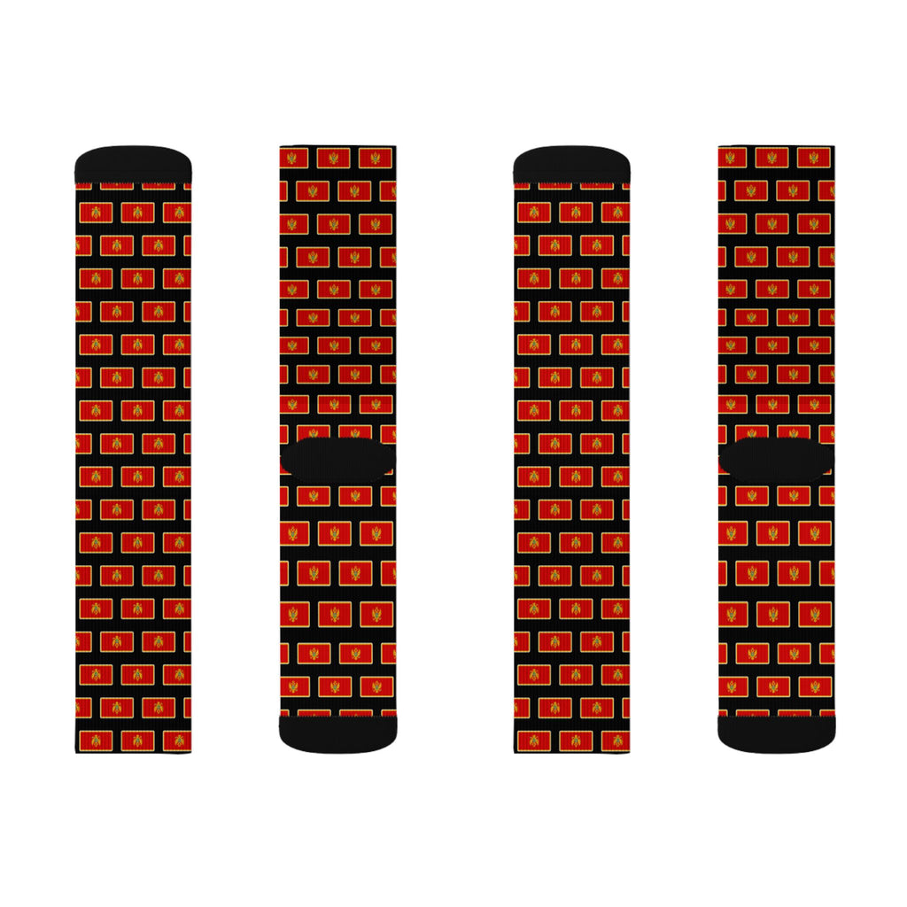 Montenegro Mission Flag Socks