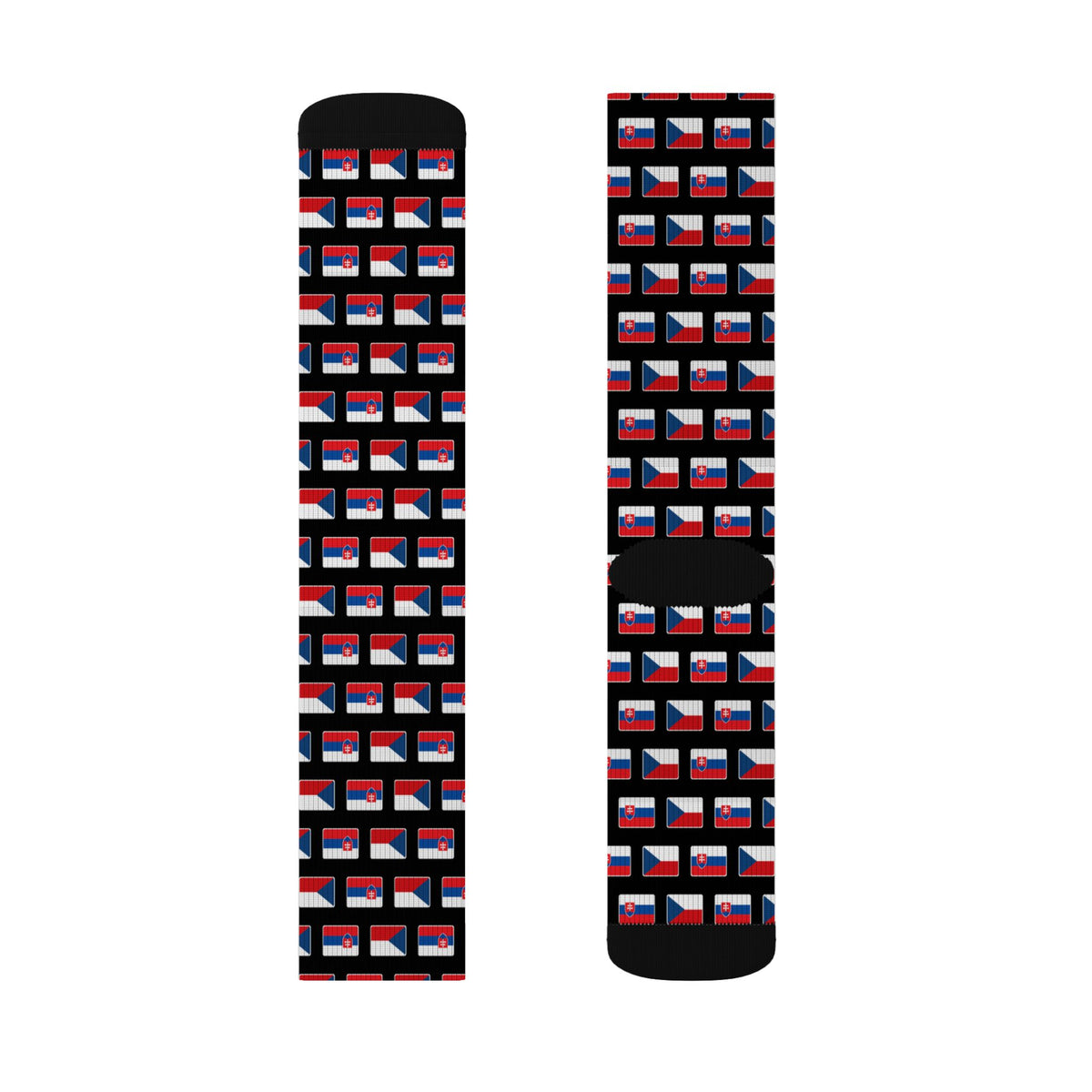 Czech/Slovak Mission Flag Socks