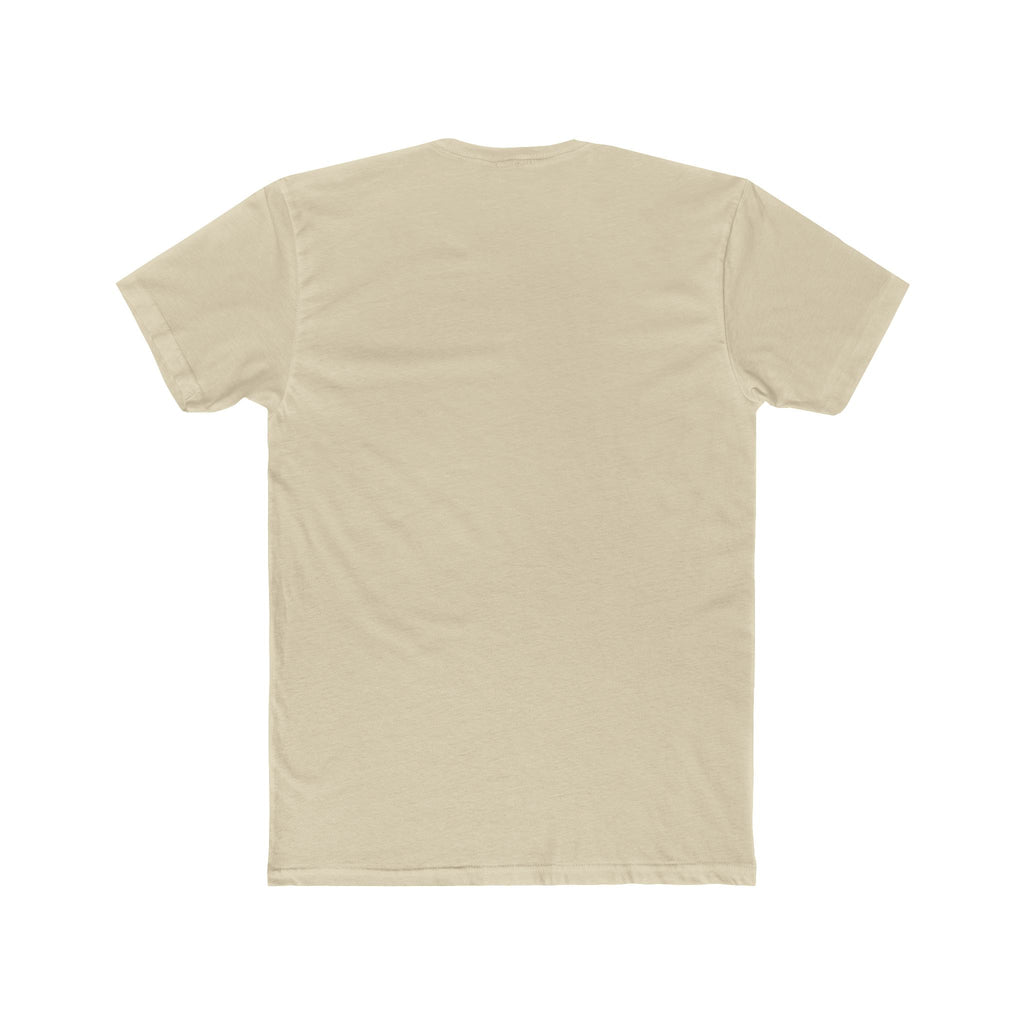 Nigeria Aba Mission Flag Map shirt in Heather Grey: flag of Nigeria in the outline of Nigeria with navy lettering, front view