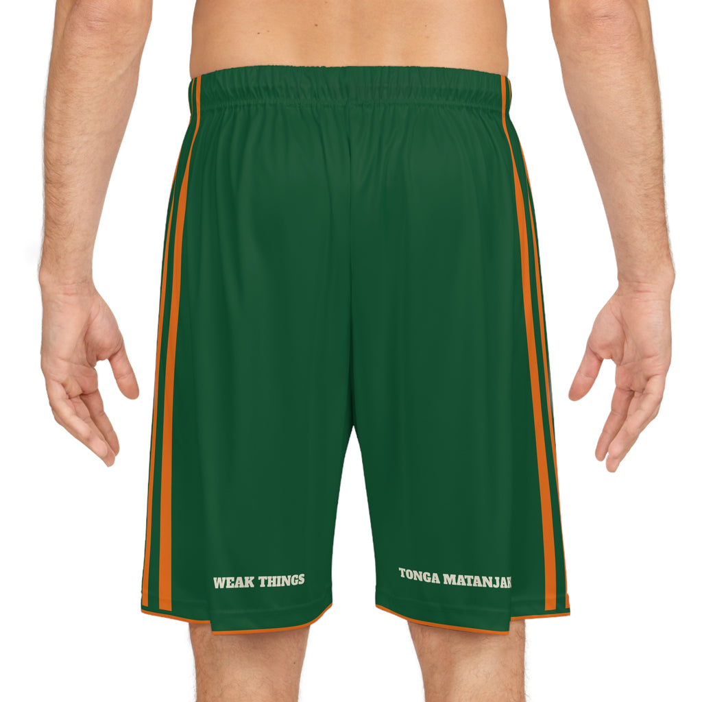 Madagascar Antananarivo South Mission Basketball Shorts, worn, back view