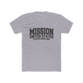 Utah Spanish Fork Mission T-Shirt in Heather Grey, front view