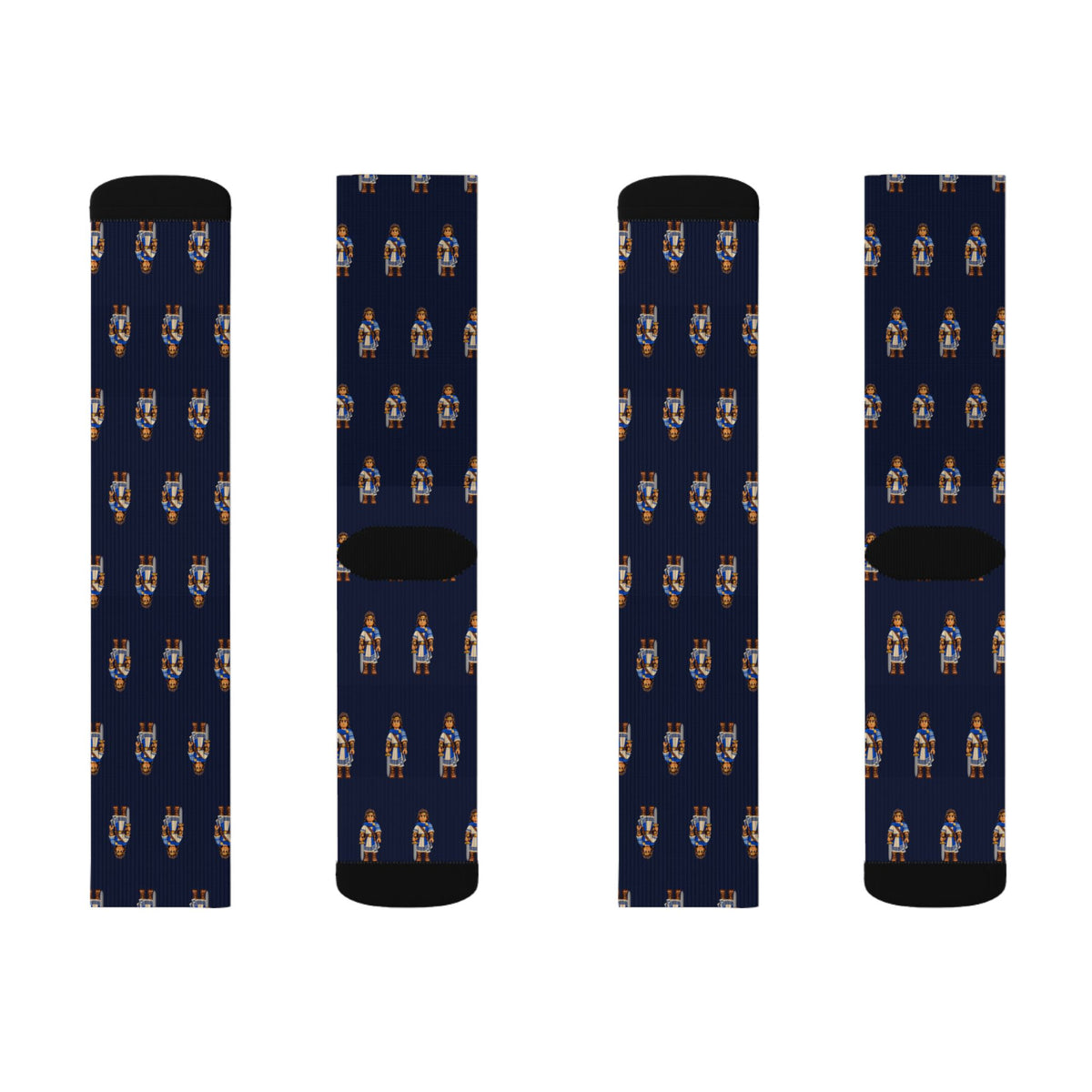 Anti-Nephi-Lehi Convert Brick Chess crew socks by Weak Things view 2