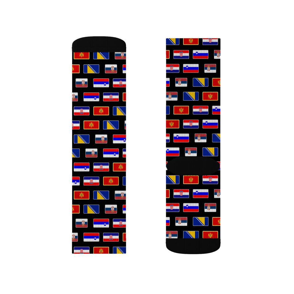 Adriatic North Mission Flag Socks