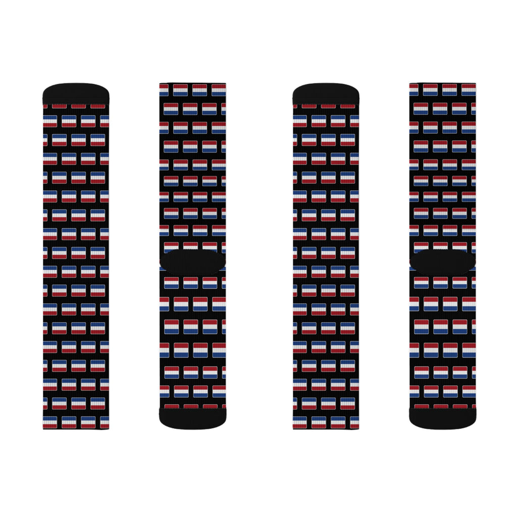 Netherlands Mission Flag Socks