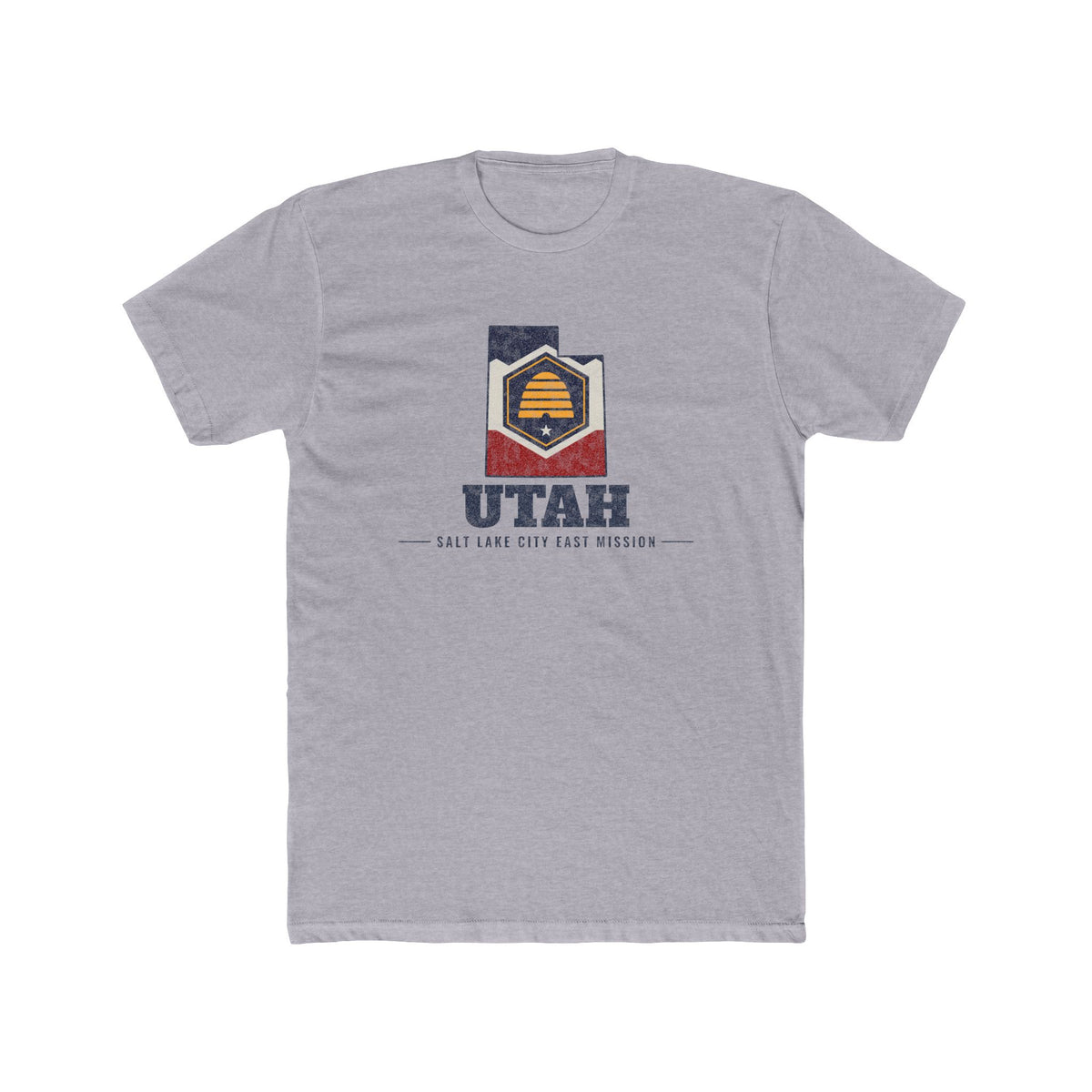 Utah Salt Lake City East Mission Flag Map Shirt