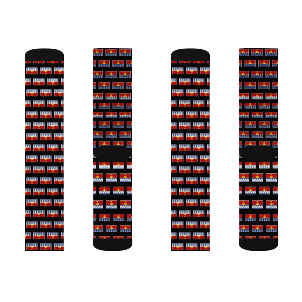 Kiribati Mission Flag Socks