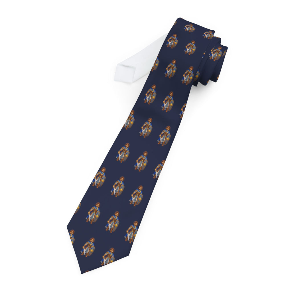 Lehi (Nephite Captain) Brick Chess necktie by Weak Things view 2