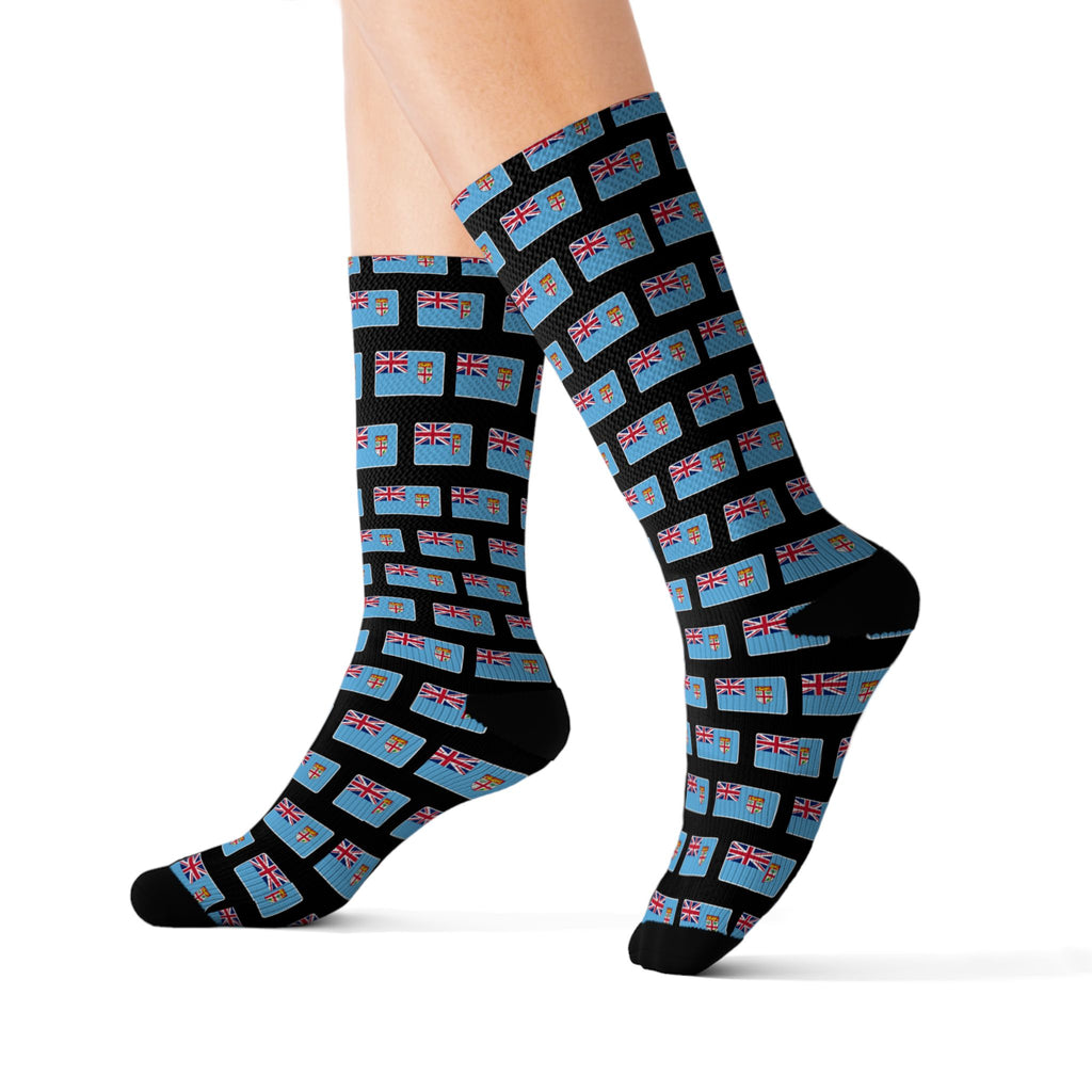 Fiji Mission Flag Socks