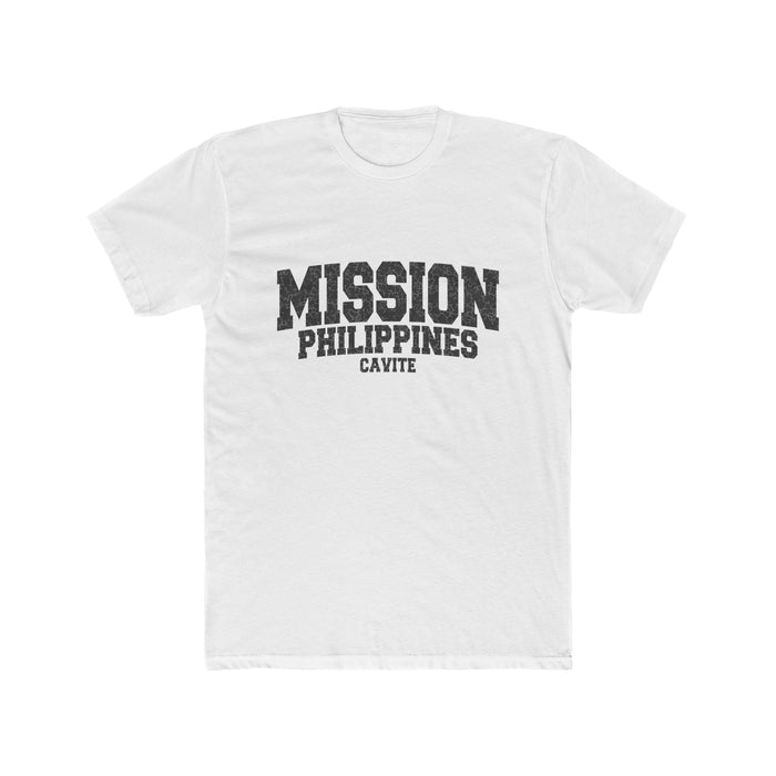 Philippines Cavite Mission T-Shirt in Solid White, front view